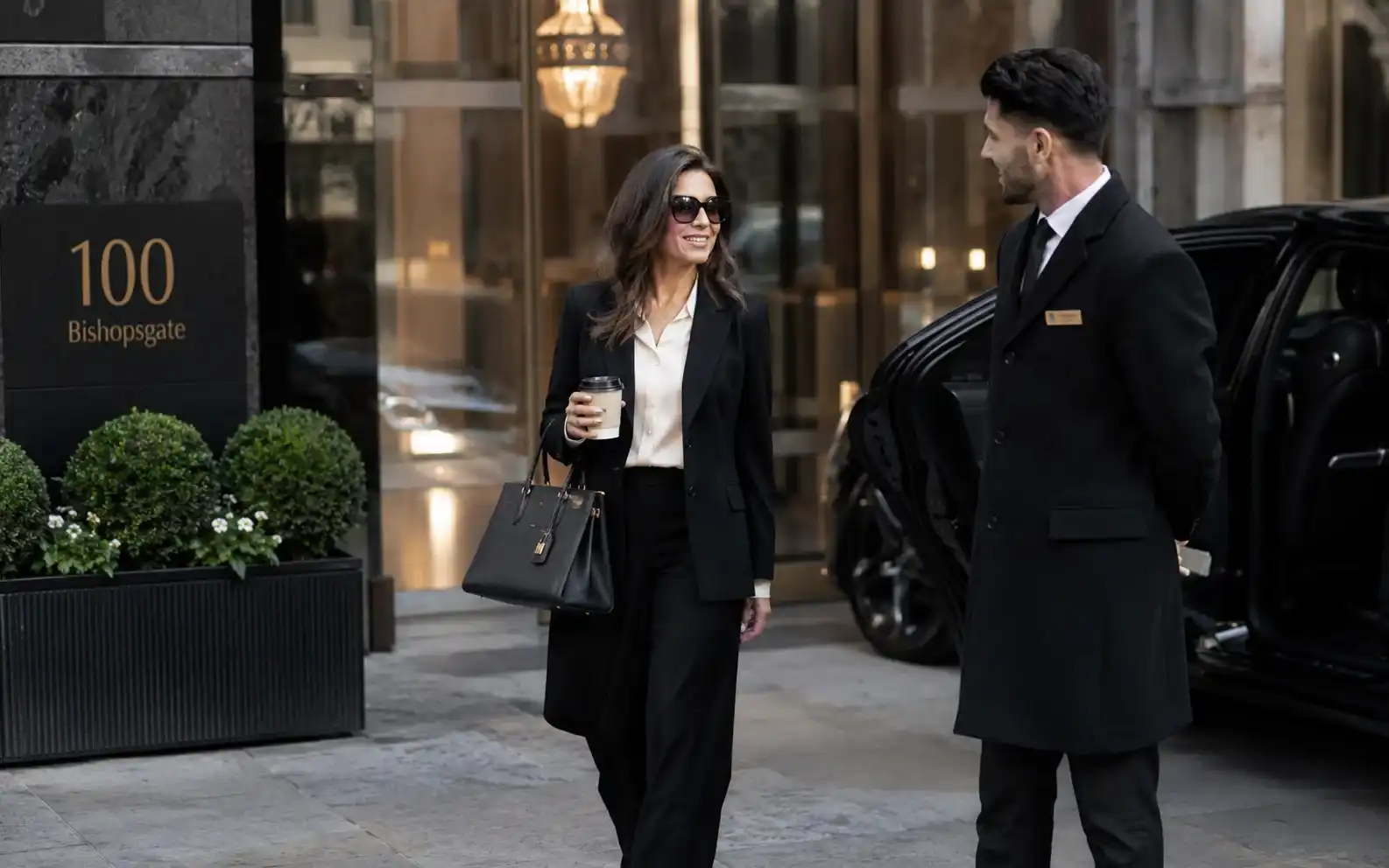 Corporate chauffeur service for executive hosts, guests and business teams